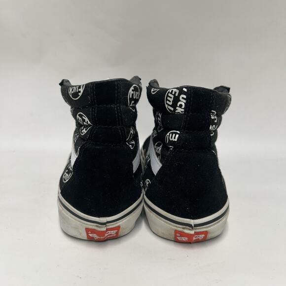 VANS x Supreme SK8-Hi F*ck Em FE “Black White”